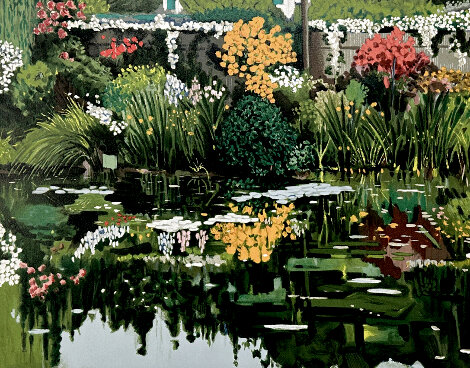 Monets Garden - France Limited Edition Print - Tony Bennett