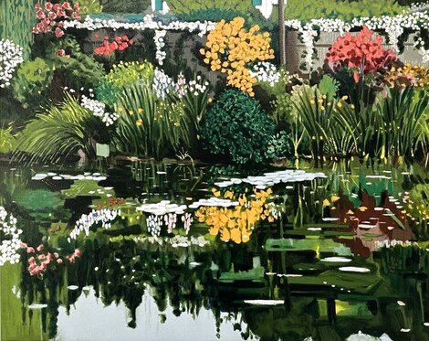 Monet Gardens - Giverney, France Limited Edition Print - Tony Bennett