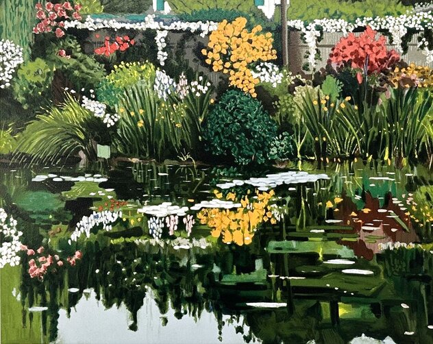 Monet Gardens - Giverney, France Limited Edition Print by Tony Bennett