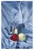 Teapot and Apples Still Life 31x27 Original Painting by Tony Bennett - 2