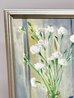 Flowers in Glass Vase 25x22 Oil on Canvas Original Painting by Tony Bennett - 4