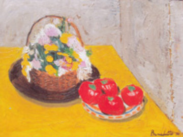 Untitled Still Life 24x20 Original Painting - Tony Bennett Untitled Still Life 24x20 Original Painting - Tony Bennett