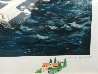 Greek Port with Remarque 1987 Limited Edition Print by Tony Bennett - 2 Greek Port with Remarque 1987 Limited Edition Print by Tony Bennett - 2