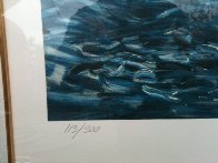 Greek Port with Remarque 1987 Limited Edition Print by Tony Bennett - 3