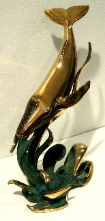 Destiny Bronze Sculpture 1987 18 in Sculpture - Terrie Bennett Destiny Bronze Sculpture 1987 18 in Sculpture - Terrie Bennett