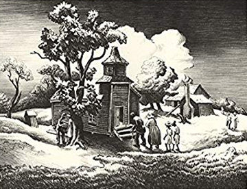 Sunday Morning 1939 Limited Edition Print - Thomas Hart Benton Sunday Morning 1939 Limited Edition Print - Thomas Hart Benton