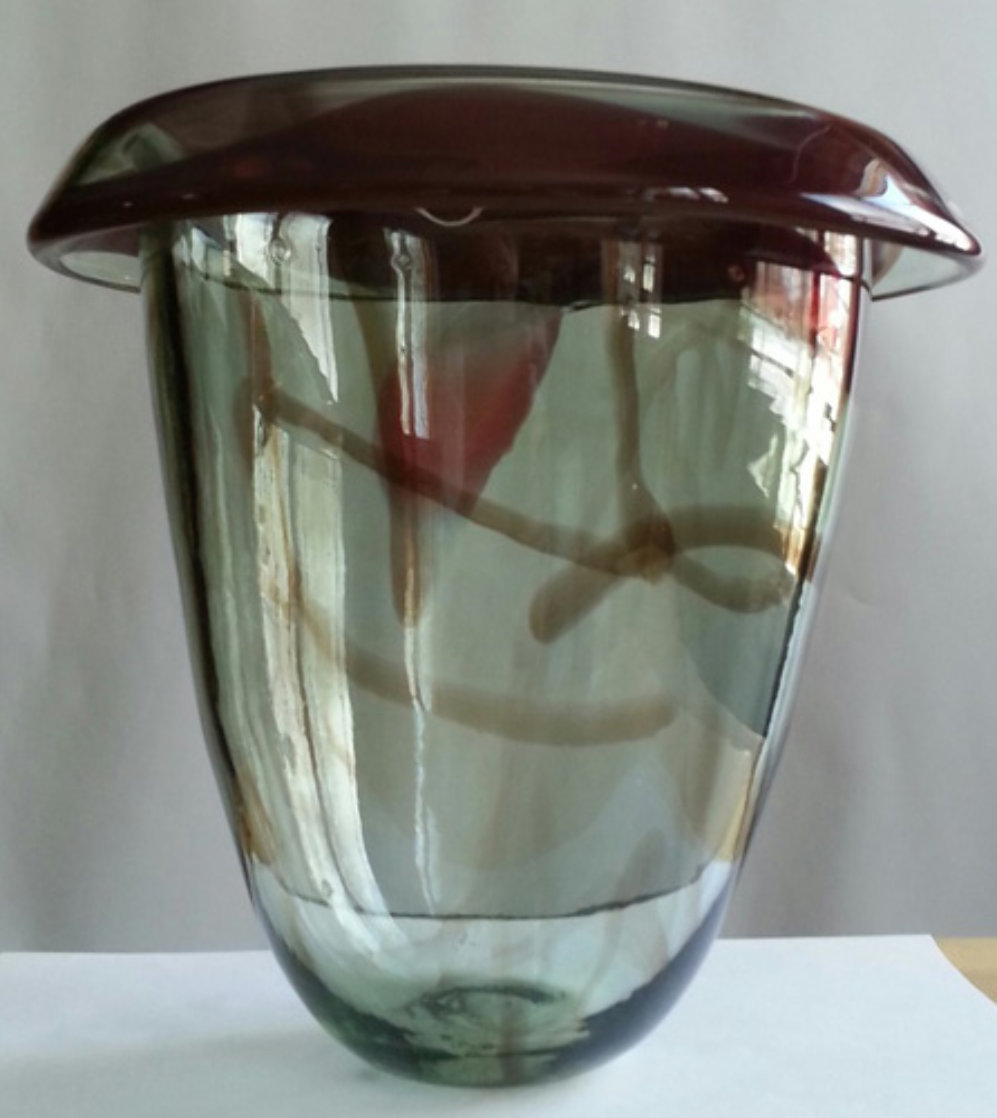 Untitled Early Glass Vase Sculpture 1978 Sculpture by Howard Ben Tre