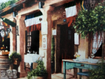 Cafe De France Limited Edition Print - Stephen Bergstrom Cafe De France Limited Edition Print - Stephen Bergstrom