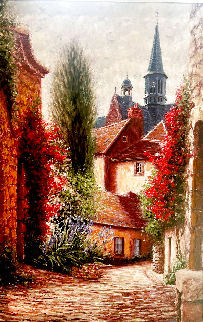 Beau Village 2006 - Huge - France Limited Edition Print by Stephen Bergstrom