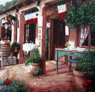 Cafe De France Limited Edition Print - Stephen Bergstrom Cafe De France Limited Edition Print - Stephen Bergstrom