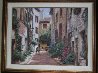 Bella Villagio 2002 50x41 Huge - Italy Original Painting by Stephen Bergstrom - 1