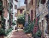 Bella Villagio 2002 50x41 Huge - Italy Original Painting by Stephen Bergstrom - 0
