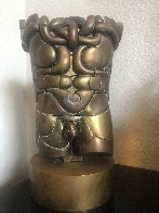 Goliath Puzzle Brass Sculpture 1968 10 in Sculpture by Miguel Ortiz Berrocal - 1 Goliath Puzzle Brass Sculpture 1968 10 in Sculpture by Miguel Ortiz Berrocal - 1