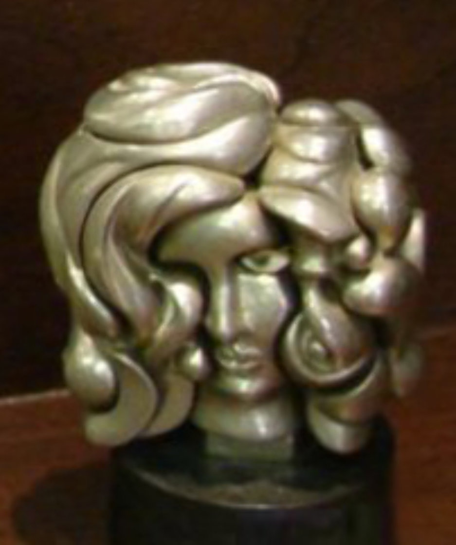 Portrait De Michele Bronze Sculpture Sculpture by Miguel Ortiz Berrocal Portrait De Michele Bronze Sculpture Sculpture by Miguel Ortiz Berrocal