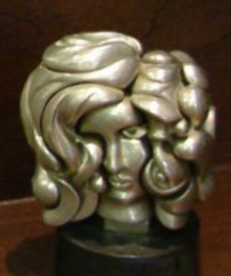 Portrait De Michele Bronze Sculpture Sculpture by Miguel Ortiz Berrocal Portrait De Michele Bronze Sculpture Sculpture by Miguel Ortiz Berrocal