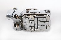 Mini Maria Nickel Plated Sculpture 1969 Sculpture by Miguel Ortiz Berrocal - 5 Mini Maria Nickel Plated Sculpture 1969 Sculpture by Miguel Ortiz Berrocal - 5