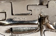 Mini-Zoraida Nickel Plated Sculpture 1970 Sculpture by Miguel Ortiz Berrocal - 7 Mini-Zoraida Nickel Plated Sculpture 1970 Sculpture by Miguel Ortiz Berrocal - 7