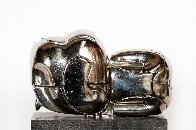 Mini-Zoraida Nickel Plated Sculpture 1970 Sculpture by Miguel Ortiz Berrocal - 3 Mini-Zoraida Nickel Plated Sculpture 1970 Sculpture by Miguel Ortiz Berrocal - 3