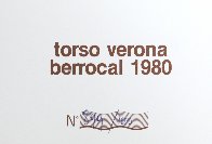 Torso Verona (Opus 173) Bronze Sculpture Sculpture by Miguel Ortiz Berrocal - 10