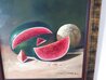 Untitled Still Life 1985 31x31 - Framed Oil on Canvas Original Painting by Juan Angel Castillo Bertho - 3