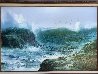 Baja Coastline Painting - 1981 31x43 Huge - Mexico Original Painting by Juan Angel Castillo Bertho - 2
