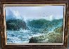 Baja Coastline Painting - 1981 31x43 Huge - Mexico Original Painting by Juan Angel Castillo Bertho - 1