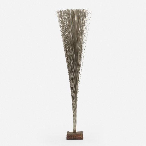 Spray Bronze Unique Sculpture 1979 37 in by Harry Bertoia - For