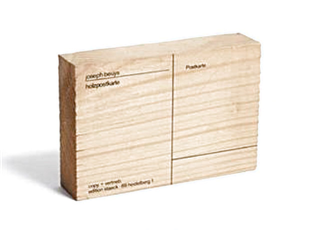 joseph beuys フェルト ポストカード　マルチプル Filzpostkarte (Felt Postcard)