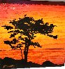 Sunset Reflection 2017 21x21 Original Painting by Matt Beyrer - 3