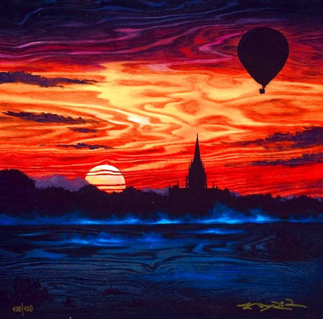 Rising Into the Horizon 2019 Limited Edition Print by Matt Beyrer