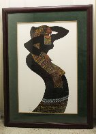 Lady in Black III 1996 Limited Edition Print by Charles Bibbs - 1
