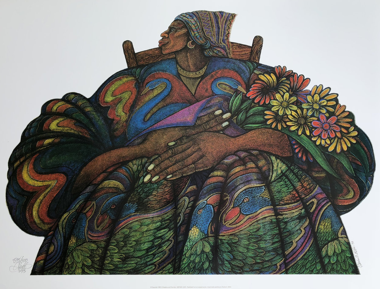 Mother Love 1993 Limited Edition Print by Charles Bibbs
