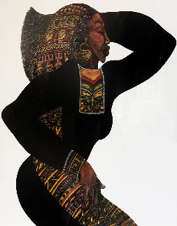 Lady in Black III AP 1996 Limited Edition Print - Charles Bibbs Lady in Black III AP 1996 Limited Edition Print - Charles Bibbs