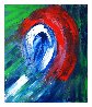Eye of the Storm 2020 38x32 Original Painting by Frances Bildner - 1