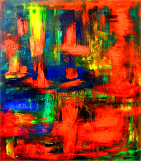 Fecundity 2020 58x48 Original Painting - Frances Bildner Fecundity 2020 58x48 Original Painting - Frances Bildner
