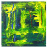 Green 2019 32x24 Original Painting by Frances Bildner - 1