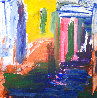 Night New York 2021 41x41 Huge - NYC Original Painting by Frances Bildner - 0