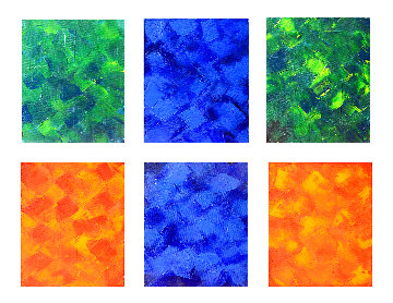 Untitled Painting (In 6 Clusters) 2021 13x10 Original Painting - Frances Bildner Untitled Painting (In 6 Clusters) 2021 13x10 Original Painting - Frances Bildner