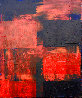 Red Three 2021 32x24 Original Painting by Frances Bildner - 0