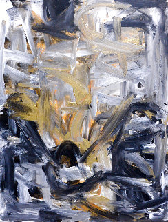 Busting Out Baselitz 2021 48x36 Original Painting - Frances Bildner Busting Out Baselitz 2021 48x36 Original Painting - Frances Bildner