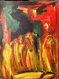 Southern Ghosts 2021 31x24 Original Painting - Frances Bildner Southern Ghosts 2021 31x24 Original Painting - Frances Bildner