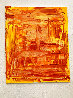Shutter Series: Yellow 2022 24x20 Original Painting by Frances Bildner - 1