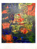 Red/Blue 2022 36x26 Original Painting by Frances Bildner - 1