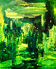 Green Too 36x24 Original Painting by Frances Bildner - 0