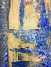 Lapis and Silver 2022 40x32 - Huge Original Painting by Frances Bildner - 1