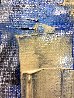 Lapis and Silver 2022 40x32 - Huge Original Painting by Frances Bildner - 3
