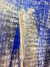Lapis and Silver 2022 40x32 - Huge Original Painting by Frances Bildner - 4