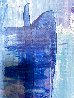 Study in Blue 1 2023 32x24 Original Painting by Frances Bildner - 1