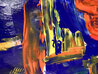 Rivers in Colour 2025 36x56 Acrylic on Canvas - Huge Original Painting by Frances Bildner - 1