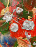 Optimism 2024 24x24 Acrylic on Canvas Original Painting by Frances Bildner - 3